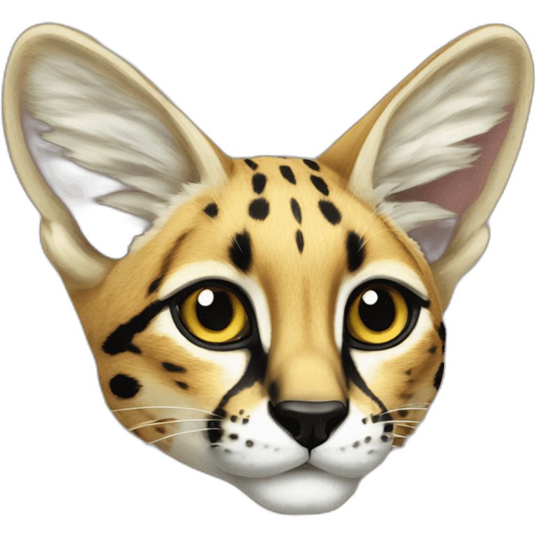 Serval emoji