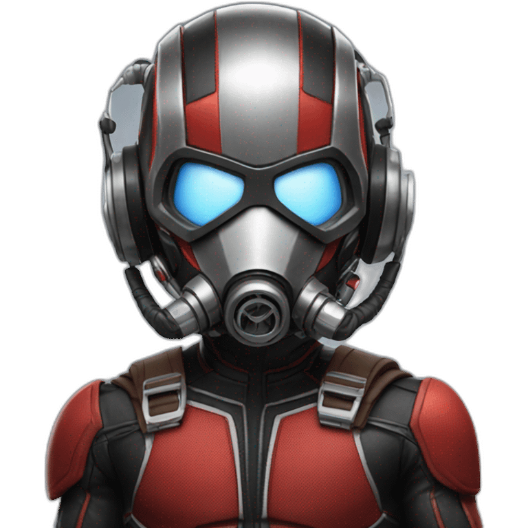 antman with brown gas emoji