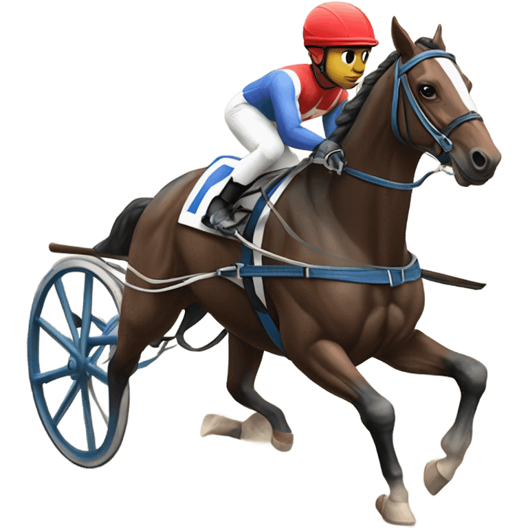 harness racer emoji