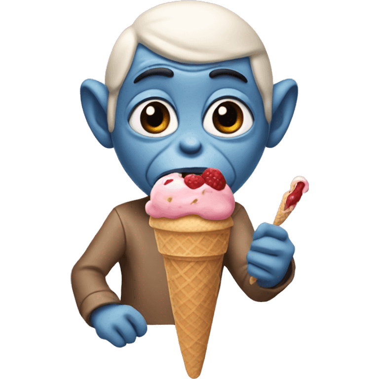 Et eat ice cream  emoji