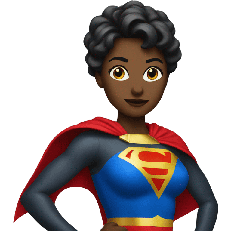 Super woman symbol  emoji