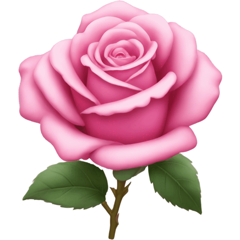 Pal pink rose emoji