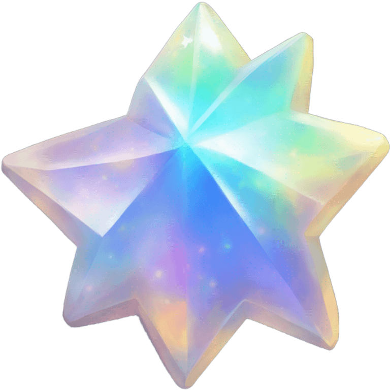 star cluster opal crystal emoji