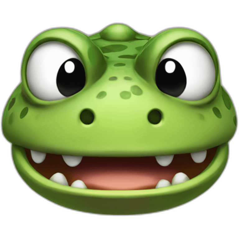 Angry toad from mario kart emoji