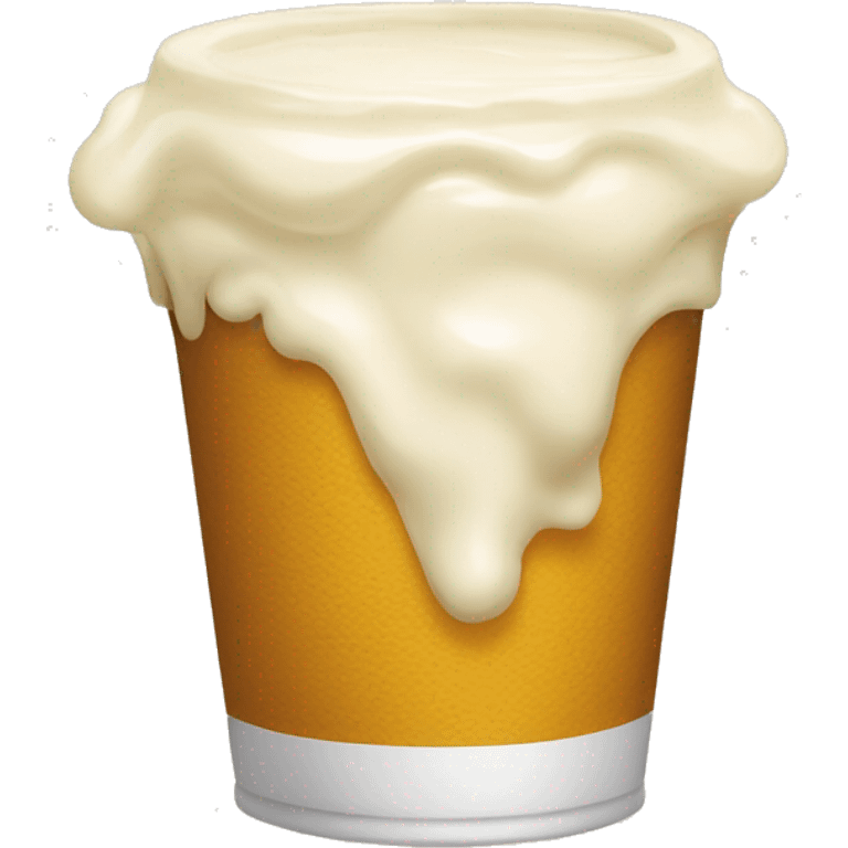 pint carton of cream emoji