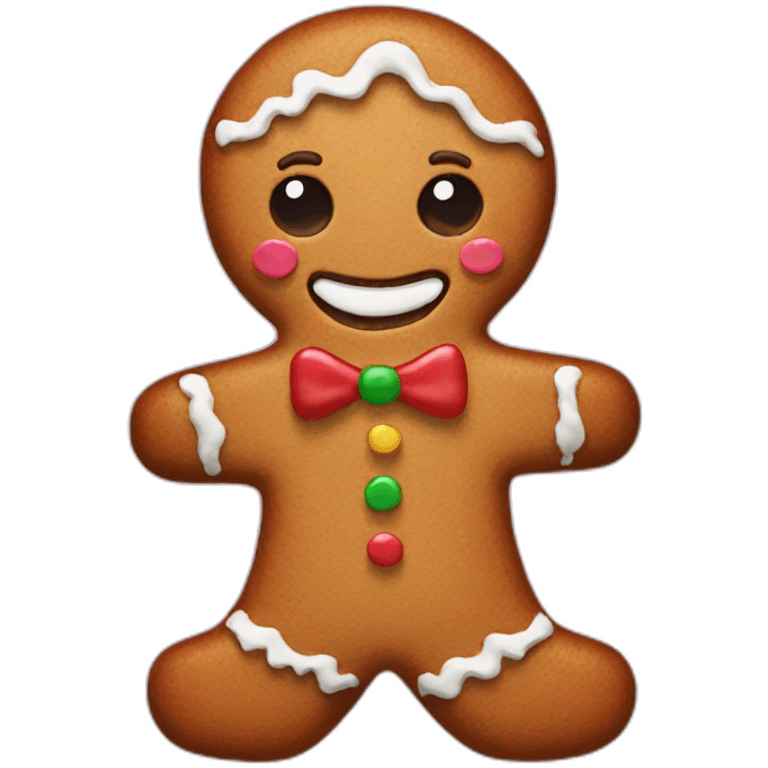 gingerbread emoji