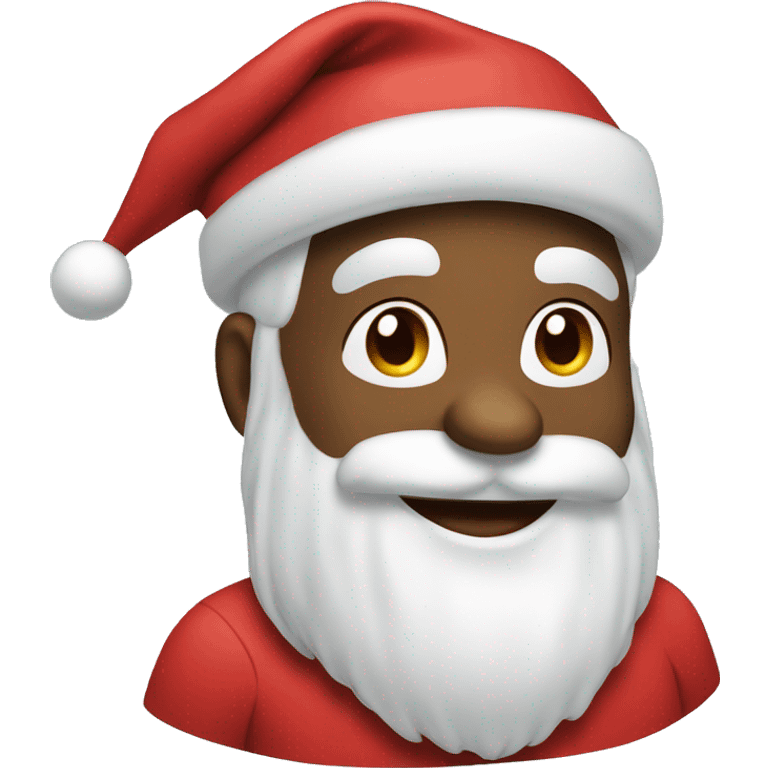 Santa with Mickey Mouse  emoji