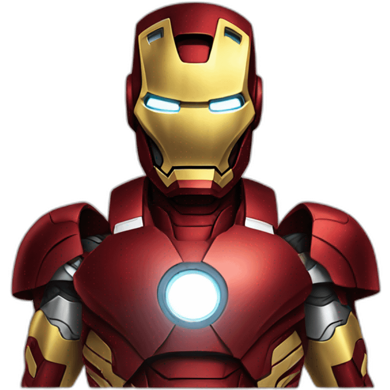 Iron man vert emoji