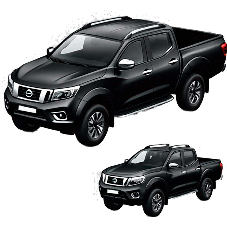 black nissan navara np300 emoji