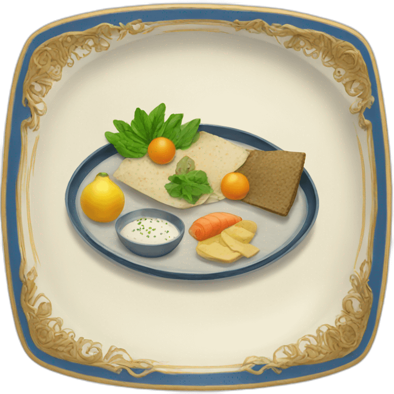 Seder plate emoji