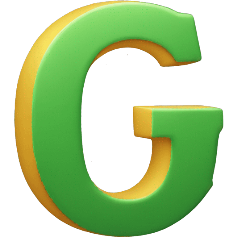 Letter G emoji