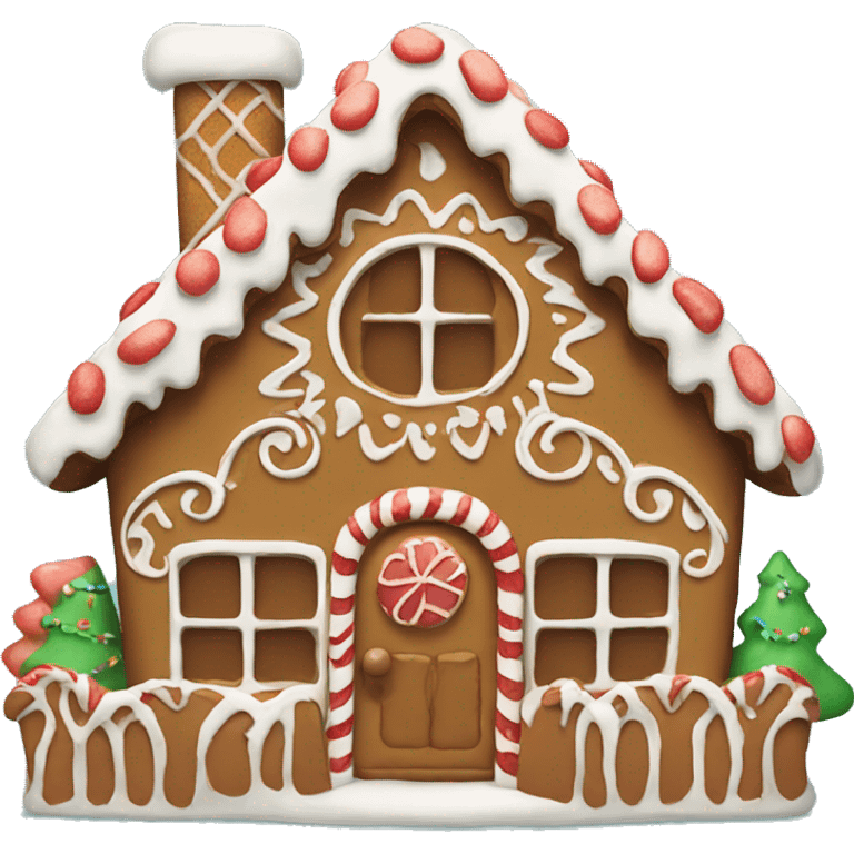 Gingerbread house  emoji