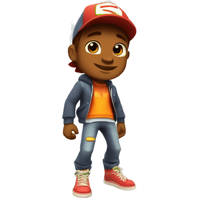 subway surfers game  emoji