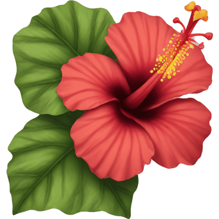 Emojie hibiscus flower emoji