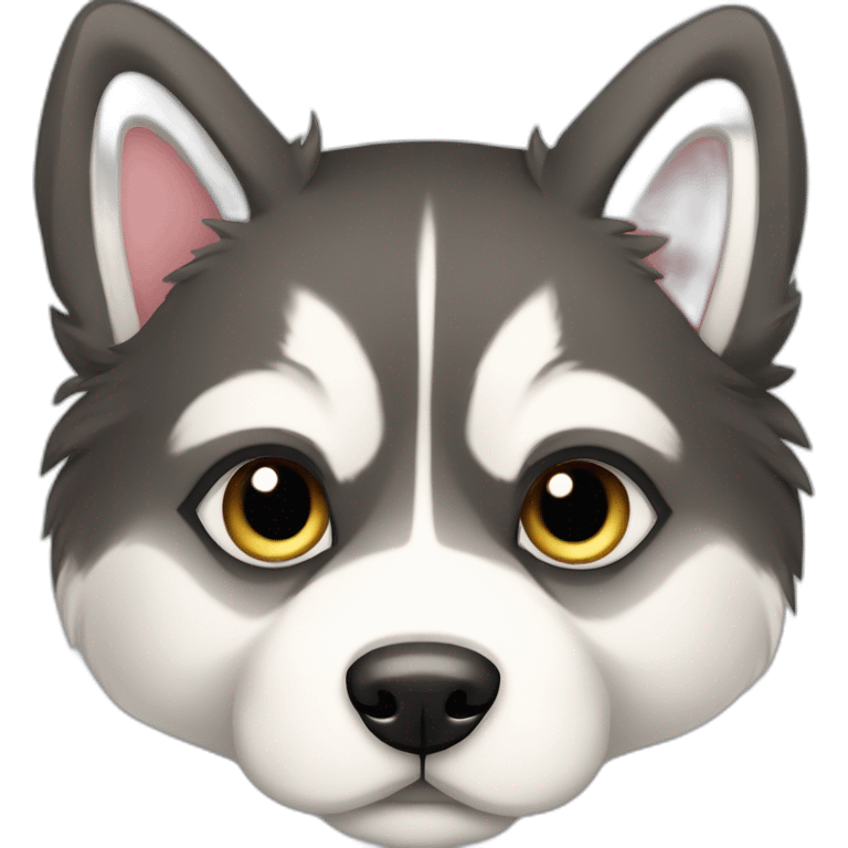 puppy malamute emoji