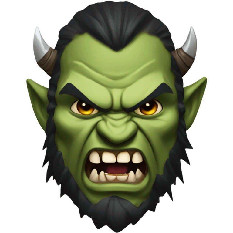 Orc Screaming  emoji