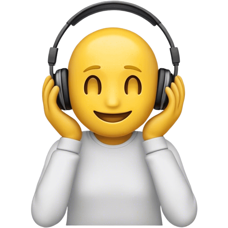 emoji listening to music emoji