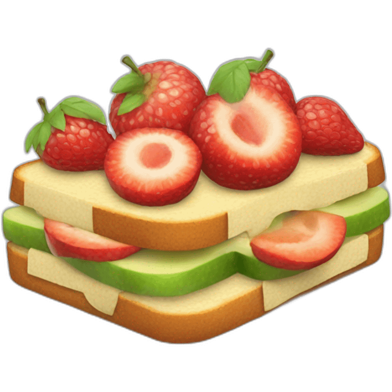 fruit sandwich emoji