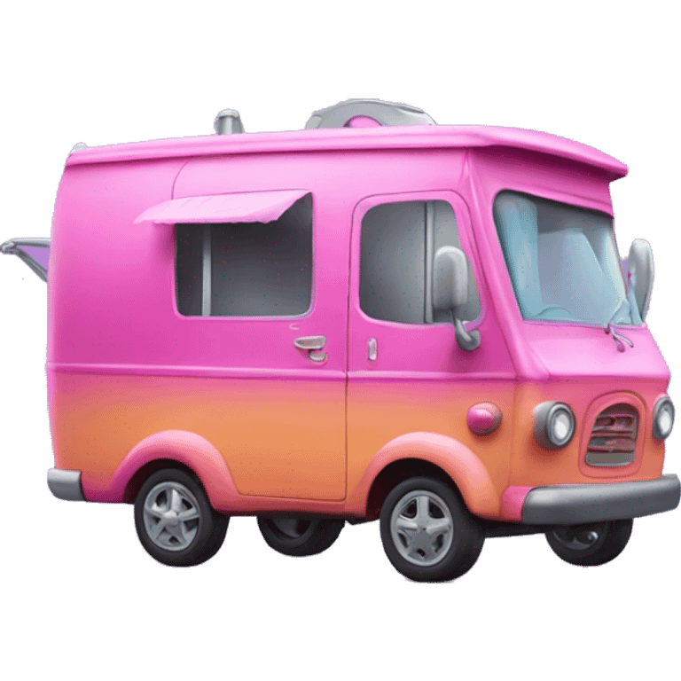 Haunted Barbie dreamhouse Caravan tuk tuk  emoji