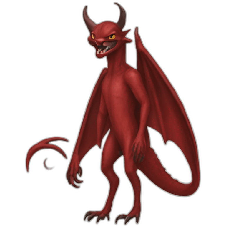 the New Jersey devil emoji