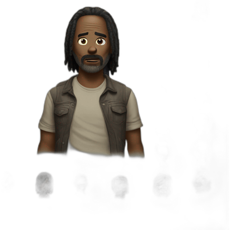 The walking dead emoji