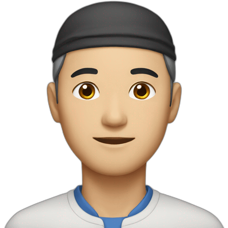 Muslim Korean man emoji