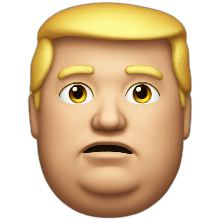 fat trump emoji