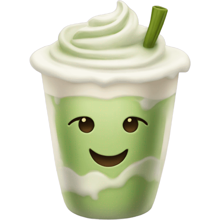 Matcha latte  emoji