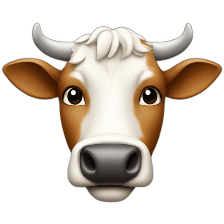 Énorme vache emoji