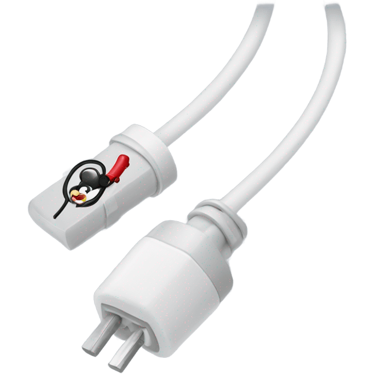 Eletric cable mickie mouse connector emoji