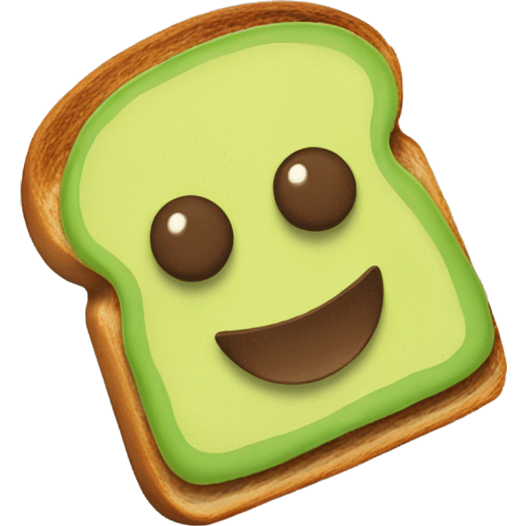 Avocado toast emoji