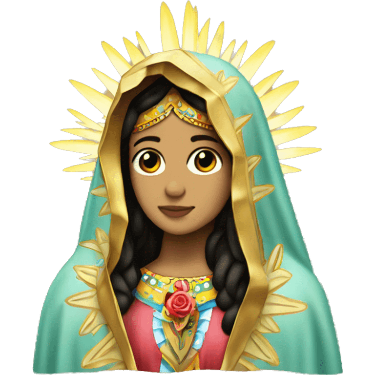 Virgin of Guadalupe ￼ yes emoji