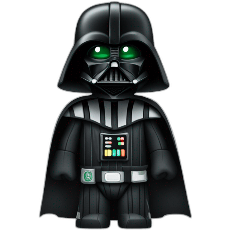 darth vader wearing boston celtics jerssey emoji