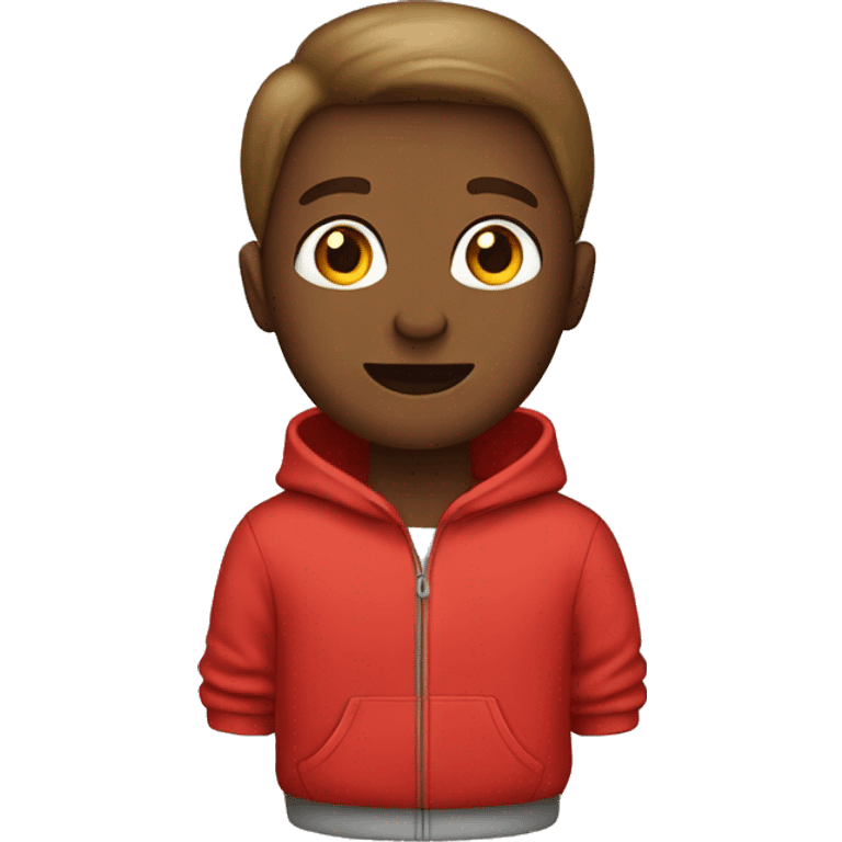 Red sweatshirt emoji