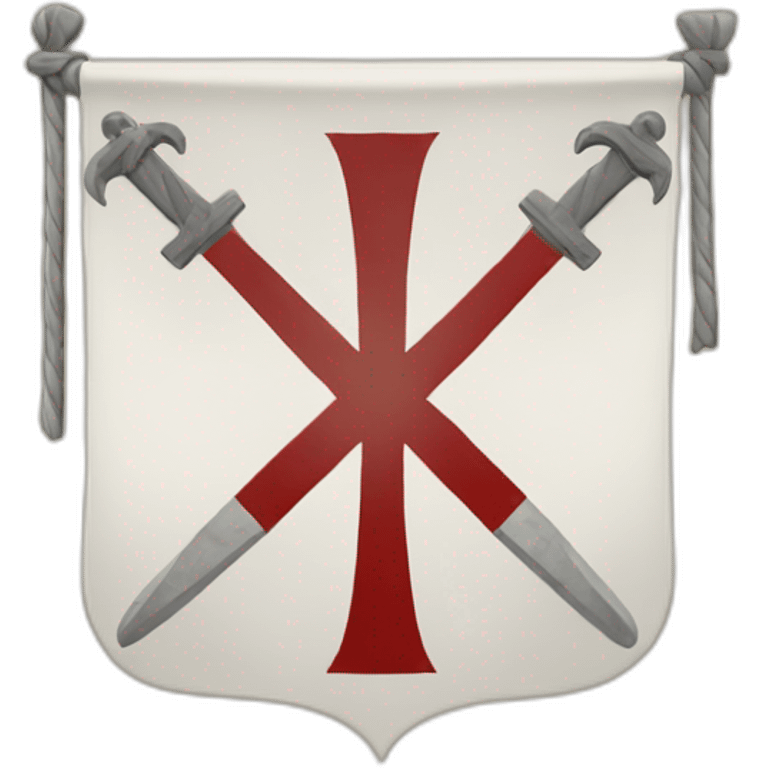 Baussant; templar flag emoji