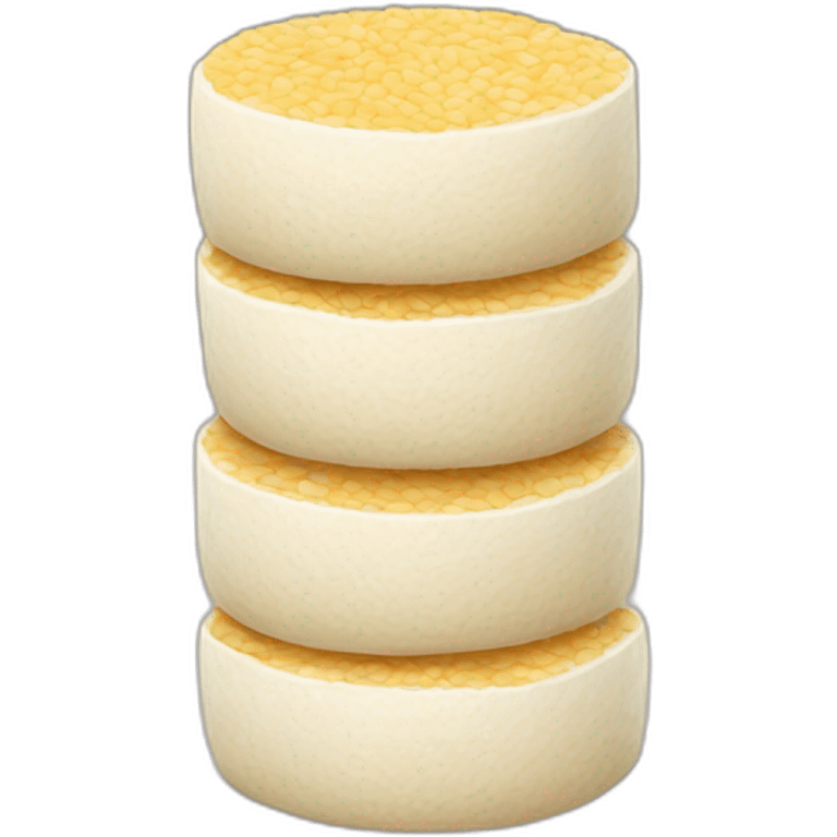 Dry rice cake stack emoji