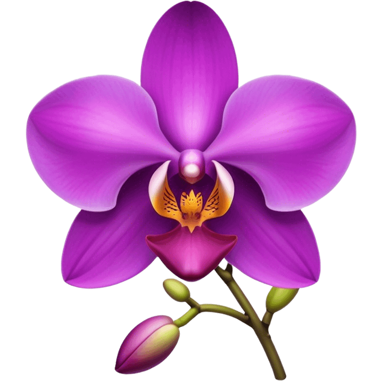 orchid emoji