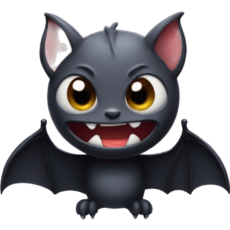 cute evil bat emoji