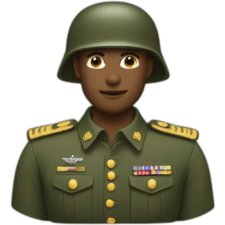 Salut militaire emoji