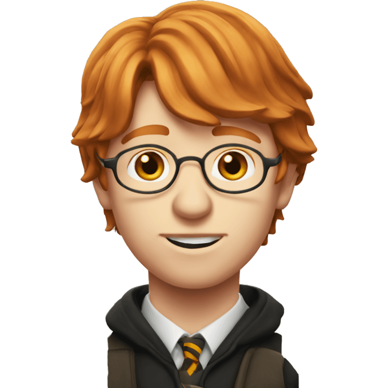 ron weasley studing emoji