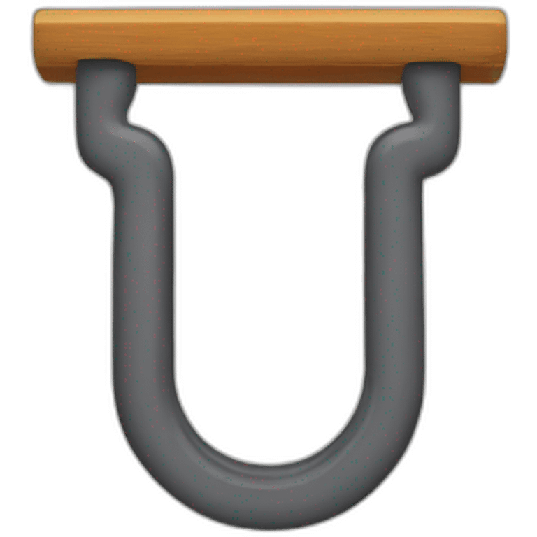 U-shaped magnet emoji