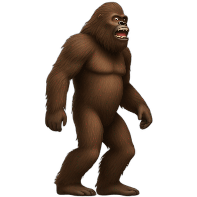 Bigfoot emoji