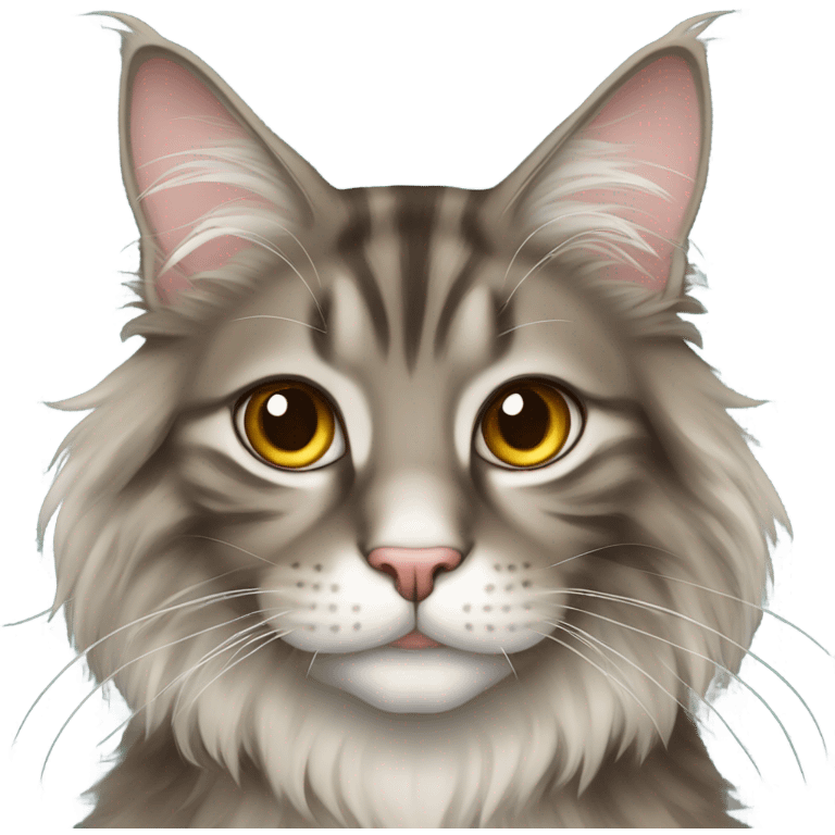 Maine coon cat emoji