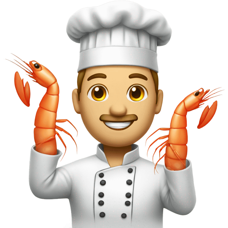 chef shrimp emoji