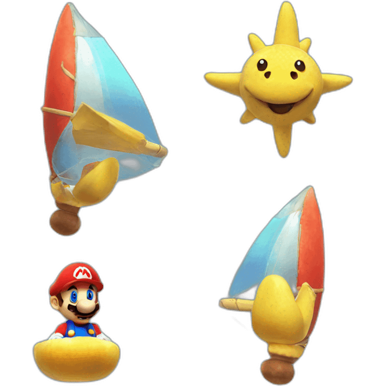 Mario sunshine emoji