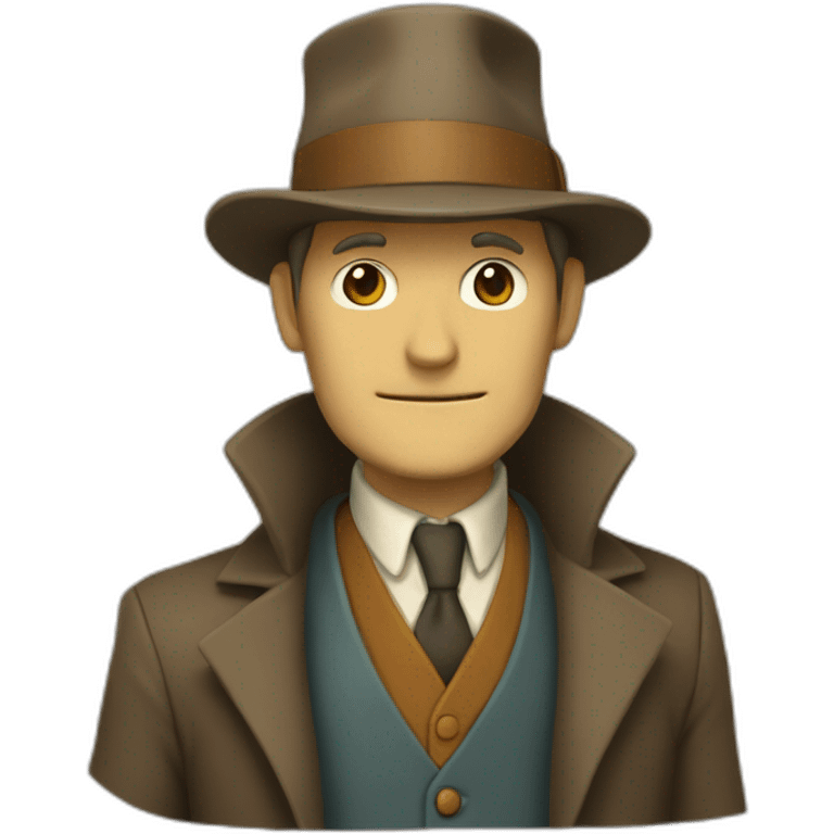 Professor Layton emoji