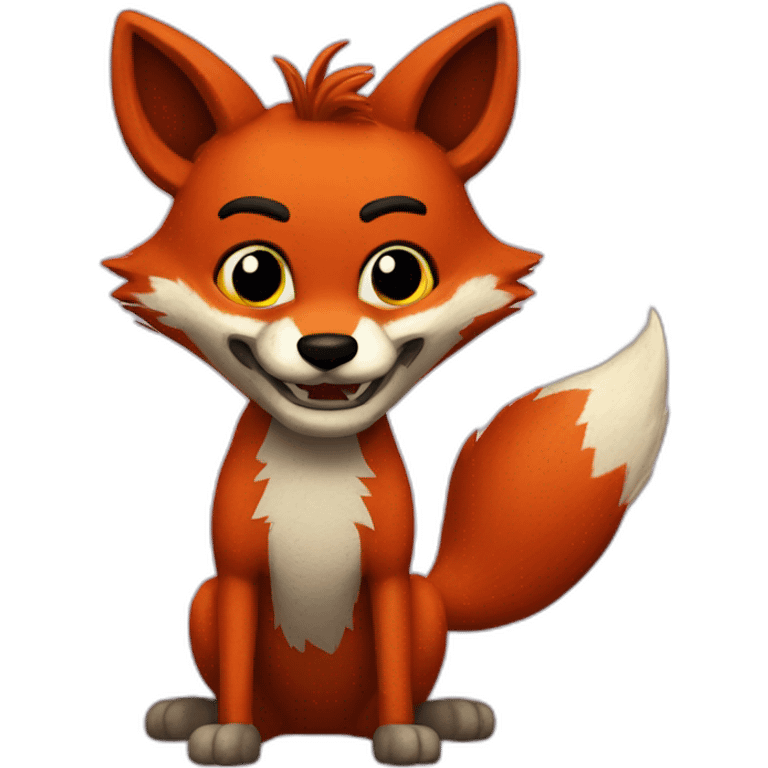 foxy from fnaf emoji