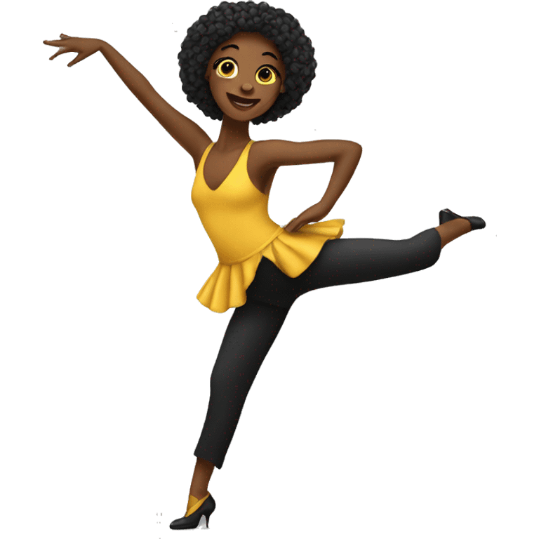 Jazz dancer emoji