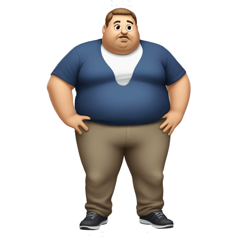 fat dude emoji