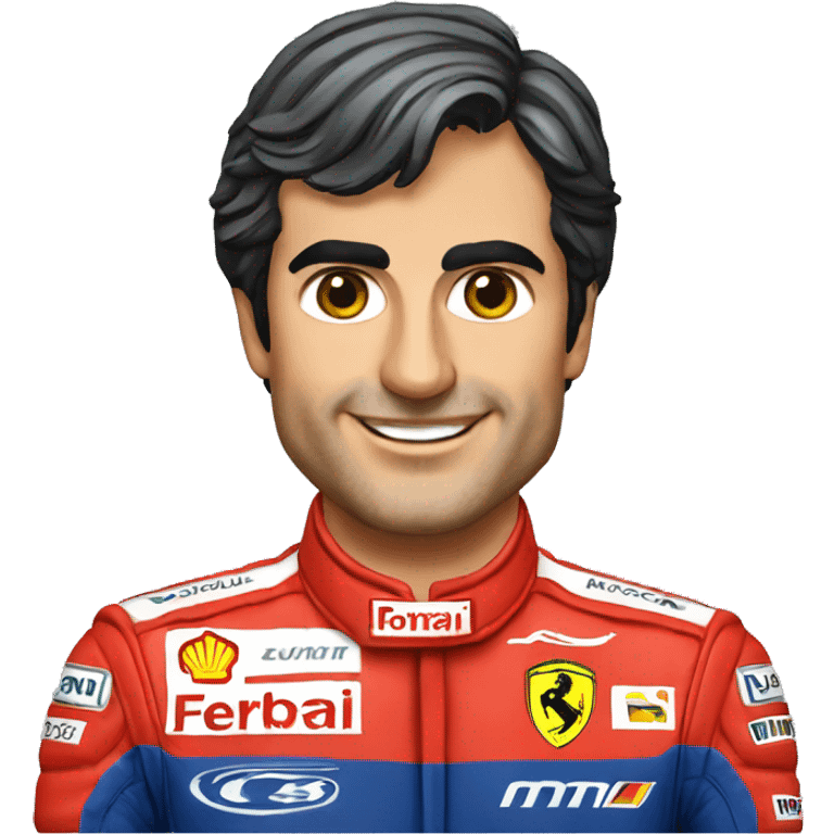 Carlos Sainz ferrari  emoji